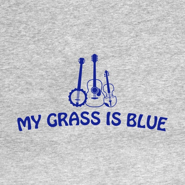 My Grass is Blue by SchaubDesign